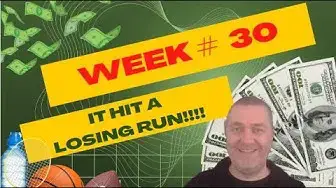 'Video thumbnail for My Martingale Staking Experiment: Week 30 Results Sports Betting Strategy'