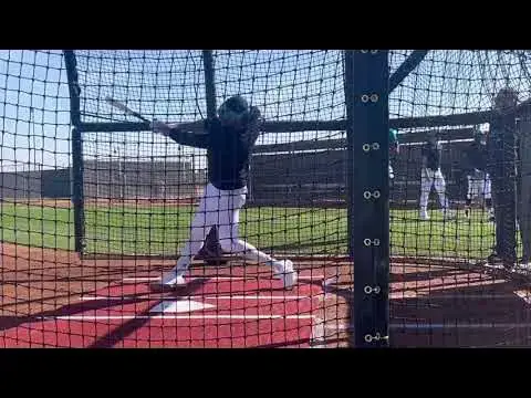 'Video thumbnail for J.P. Crawford Takes Batting Practice with Seattle Mariners! (Part 1) (2025 MLB Spring Training)'