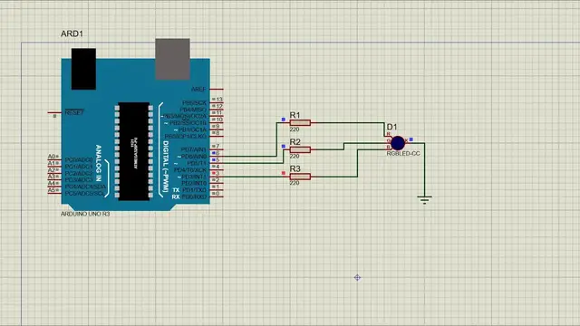 'Video thumbnail for RGB LED using Proteus Software and Arduino'