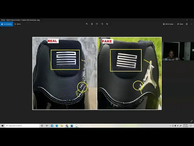 'Video thumbnail for Real Vs Fake Air Jordan 11 Jubilee 25th Anniversary'
