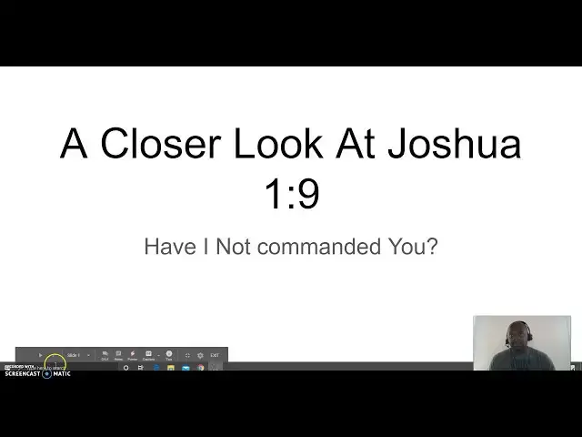 'Video thumbnail for Have I Not Commanded You? A Closer Look At Joshua 1:9, The Implications'