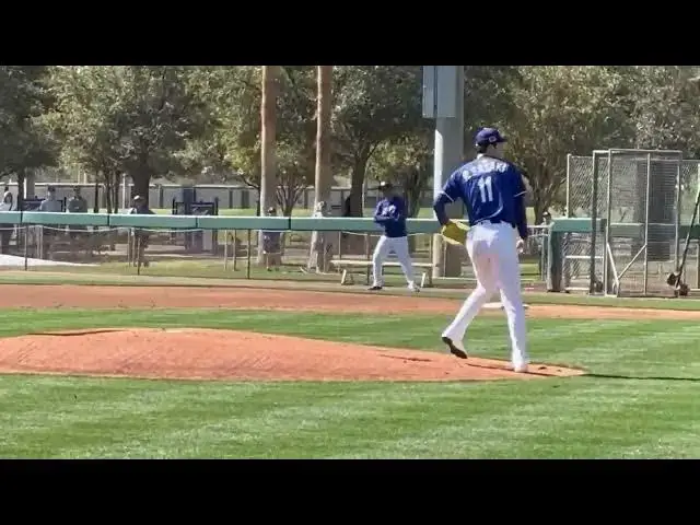 'Video thumbnail for Roki Sasaki Throws Bullpen Session with Los Angeles Dodgers! (2025 MLB Spring Training)'