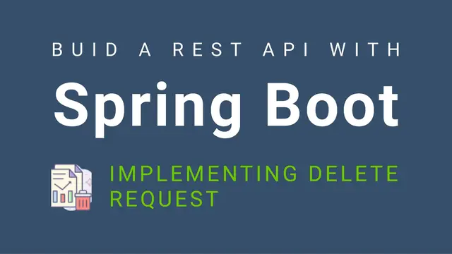 'Video thumbnail for Spring Boot REST API Delete Request'