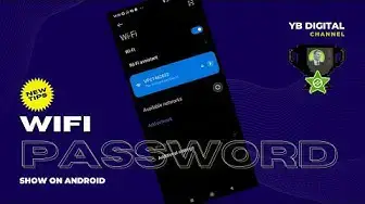 'Video thumbnail for How To Display WiFi Password On Android? Show Current WiFi Password In Few Easy Steps'