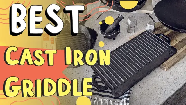 'Video thumbnail for Best Cast Iron Griddle In 2022 | Best Cast Iron Griddle On Amazon | Best Products For Your Kitchen!'