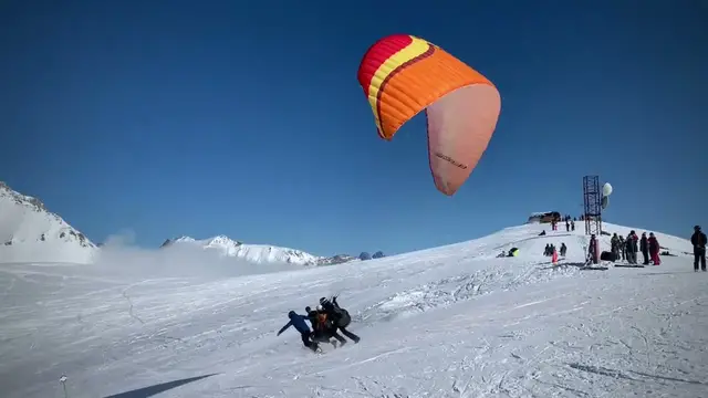 'Video thumbnail for Skiing In Gudauri, Georgia'