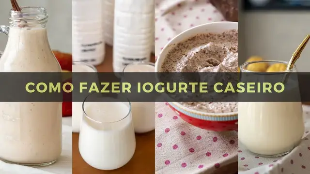 'Video thumbnail for COMO FAZER IOGURTE CASEIRO'
