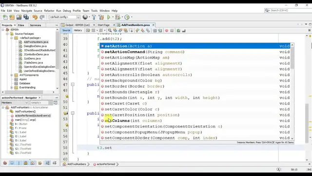'Video thumbnail for A Swing tutorial to Add Two Numbers in Java - Beginning With Programming'
