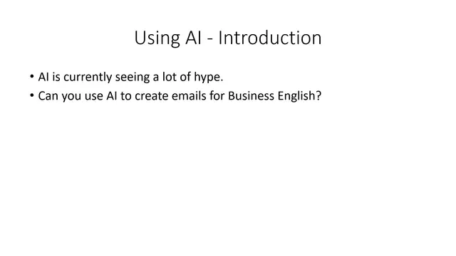 'Video thumbnail for Write Professional Emails in English - Using AI to Write Emails'