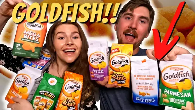'Video thumbnail for We Tried 9 Goldfish Flavors and Ranked Them!'