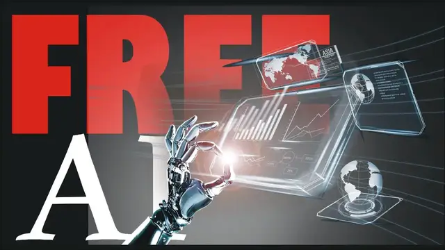 'Video thumbnail for free AI tools for content creation'