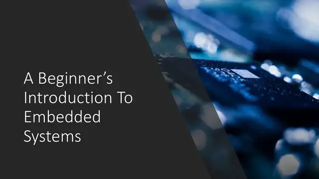 'Video thumbnail for What is an Embedded system?'