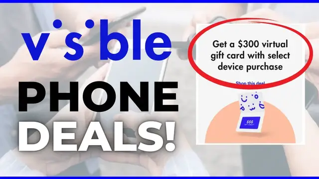 'Video thumbnail for How Phone Deals Work for New Visible Wireless Customers'