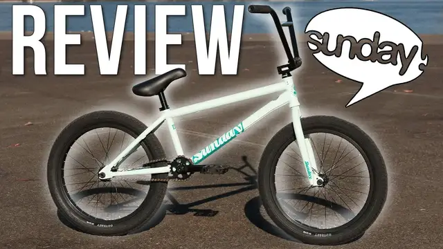 'Video thumbnail for 2023 Sunday EX Review (Erik Elstan & Julian Arteaga Signature BMX Bike)'