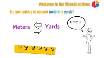 'Video thumbnail for Convert Meters to Yards | Step-by-Step Tutorial #meters #meterstoyards #unitconversion #yards'
