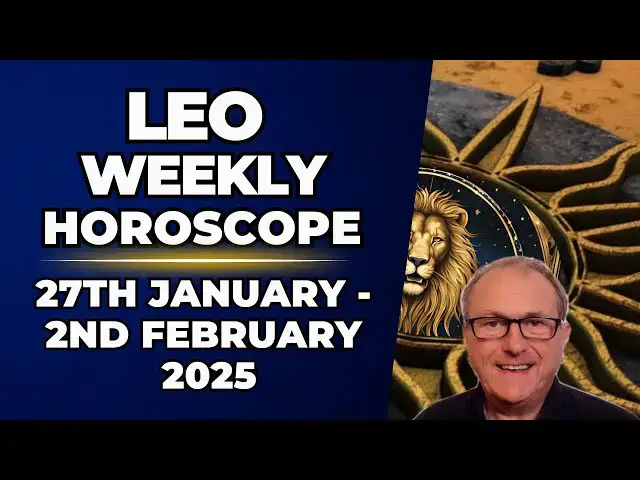 'Video thumbnail for Leo Weekly Horoscope 27th January - 2nd February 2025 + Astrology insights'