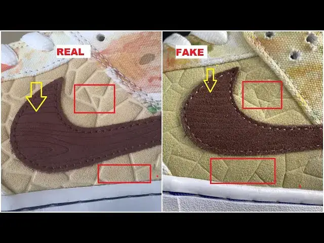 'Video thumbnail for Real Vs Fake Nike DUNK SB Low CNY Street Hawker #fake #realvsfakesneakers'