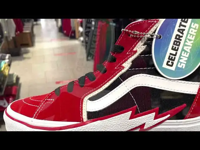 'Video thumbnail for Quick Look At The Red & Black vans Sk8 Hi Bolt & Buy It Now'
