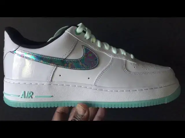 'Video thumbnail for Quick Look At The Air Force 1 Abalone Tropical Twist & Buy It Now #airforce1'