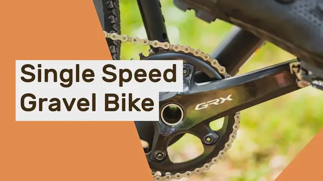 'Video thumbnail for Single Speed Gravel Bike'