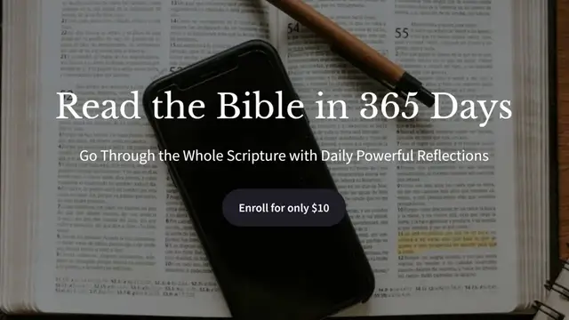 'Video thumbnail for Read the Bible Online Course'