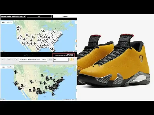'Video thumbnail for Air Jordan 14 Reverse Ferrari Gold| How Many Pairs Possibly Made? Should You Buy To Flip??'