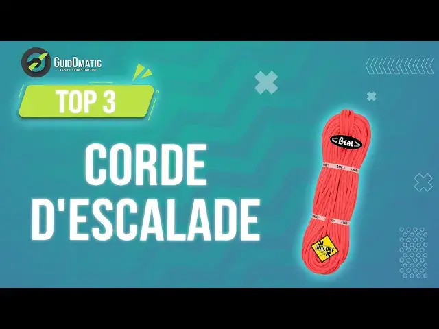 'Video thumbnail for ✨CORDE D'ESCALADE [TOP 3] 2024 - Comparatif & Guide d'achat! (NOUVEAUTÉS)'