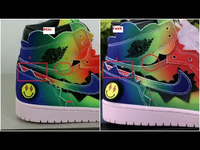 'Video thumbnail for Real Vs Fake J Balvin Air Jordan 1 & Where To Buy Legit Pairs'