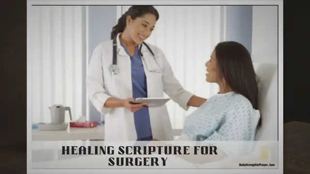 'Video thumbnail for  20 Scriptures for Healing After Surgery to Pray Daily'