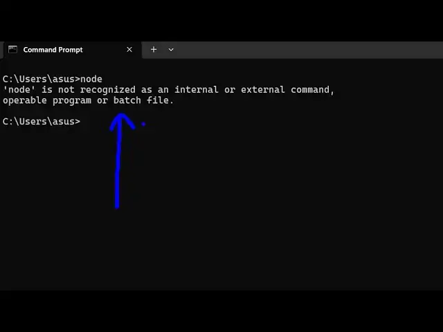 'Video thumbnail for How to Fix node is not recognized as an internal and external Command Error in CMD'