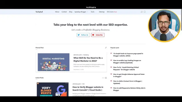 'Video thumbnail for Enhance Your Blogger Blog with a Professional Hero Section'