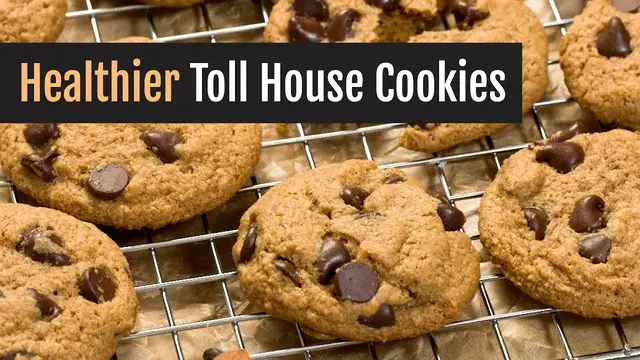 'Video thumbnail for HEALTHIER Tollhouse Chocolate Chip Cookies | Gluten-Free'
