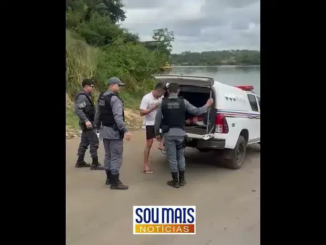 'Video thumbnail for Vereador é preso após urinar na frente de passageiros durante travessia em balsa entre o TO e MA'