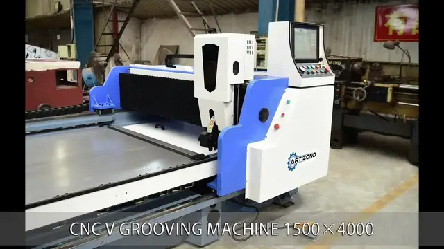 'Video thumbnail for Artizono CNC V Grooving Machine 1500×4000'