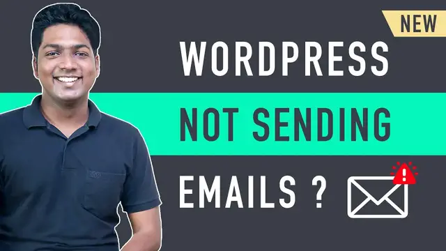 'Video thumbnail for How to Fix WordPress Not Sending Emails Issue - Gmail SMTP Setup Tutorial'