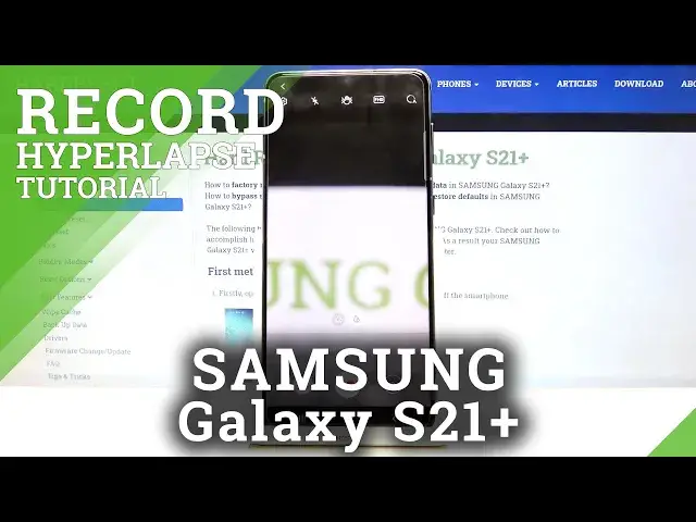 'Video thumbnail for How to Change Speed of Hyperlapse in SAMSUNG Galaxy S21+ - Timelapse Video Speed'