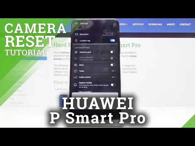 'Video thumbnail for How to Reset Camera Settings in HUAWEI P Smart Pro – Restore Settings'