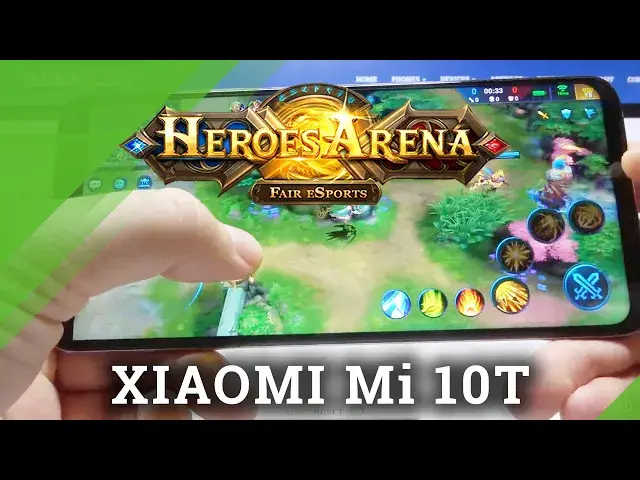 'Video thumbnail for Gaming Test of Heroes Arena on Xiaomi MI 10T – Gameplay'