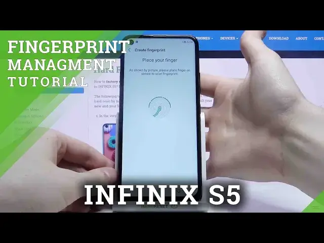 'Video thumbnail for How to Add Fingerprint to INFINIX S5 – Set Up Fingerprint Unlock'
