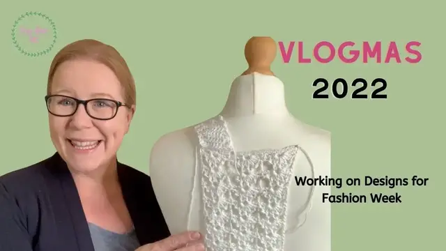'Video thumbnail for Working on a Crochet Design | Vlogmas 2022'