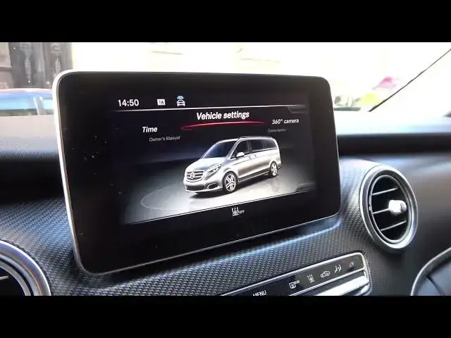 'Video thumbnail for How to Change Time Format for Car System in  Mercedes V Class W447 (2014 - now)'