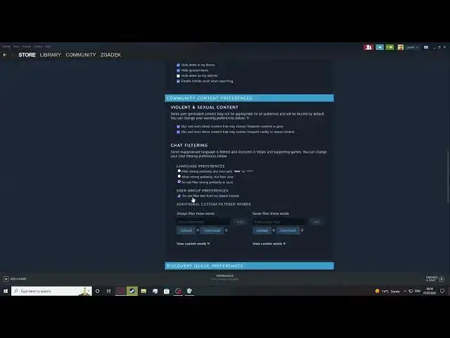 'Video thumbnail for Steam 2022 - How To Adjust Store Filters | Change Store Preferences'