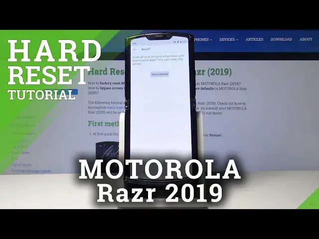 'Video thumbnail for How to Factory Reset MOTOROLA Razr 2019– Delete Personal Data & Customize Settings'