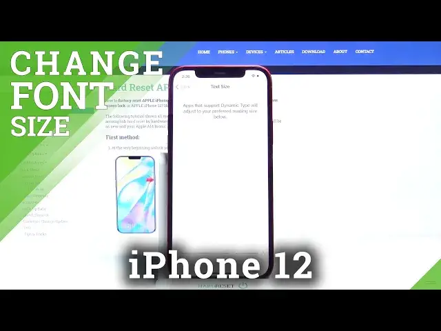 'Video thumbnail for How to Change Font Size in iPhone 12 – Font Settings'