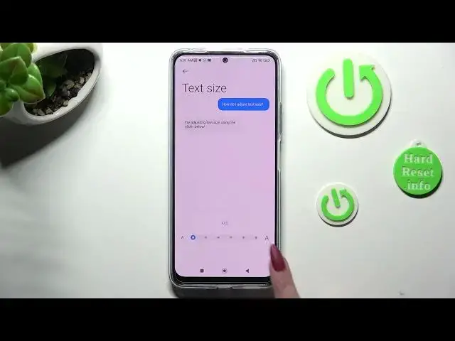 'Video thumbnail for How to Change Font Size in POCO X5 – Manage Font Size'