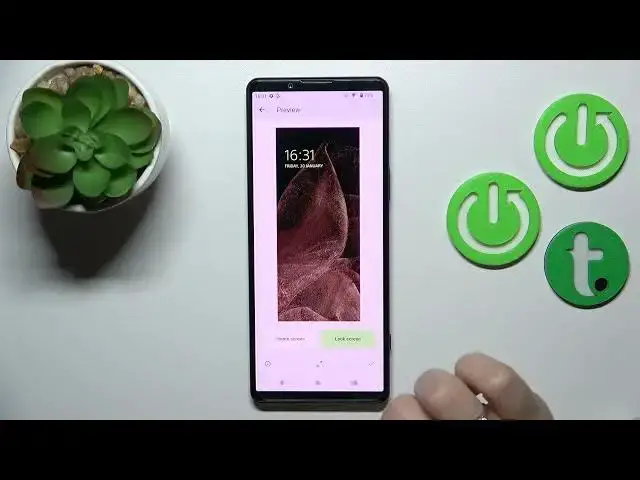 'Video thumbnail for How to Change Lock Screen Wallpaper in Sony Xperia 5 IV - Pick Screen Lock Background'