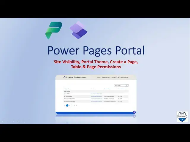 'Video thumbnail for Power Page Portal - Site Visibility, Portal Theme, Create a Page, Table & Page Permissions'