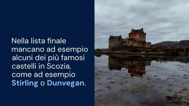 'Video thumbnail for 5 castelli da non perdere in Scozia'