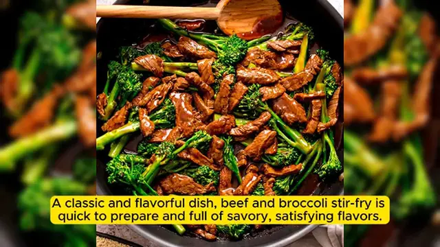 'Video thumbnail for Beef and Broccoli Stir-Fry'