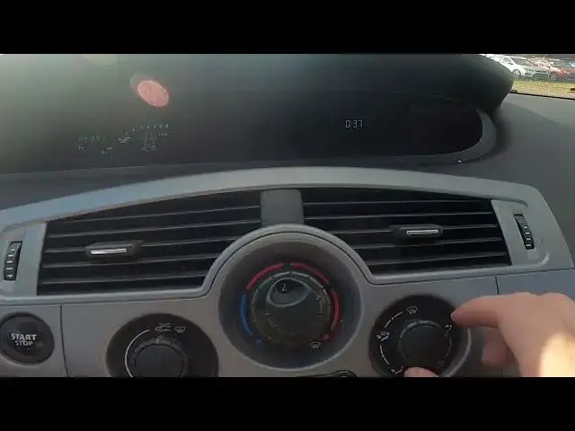 'Video thumbnail for How to Change Blowing Direction in Renault Scenic II ( 2003 – 2009 ) | Adjust Airflow Direction'